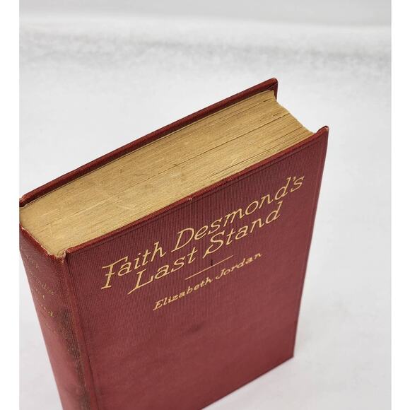 Faith Desmond Last Stand By Elizabeth Jordan, Vintage Book Novel 1924 - Picture 11 of 12